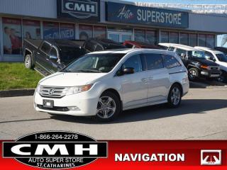 Used 2012 Honda Odyssey Touring  NAV CAM DVD P/SLIDERS 18-AL for sale in St. Catharines, ON