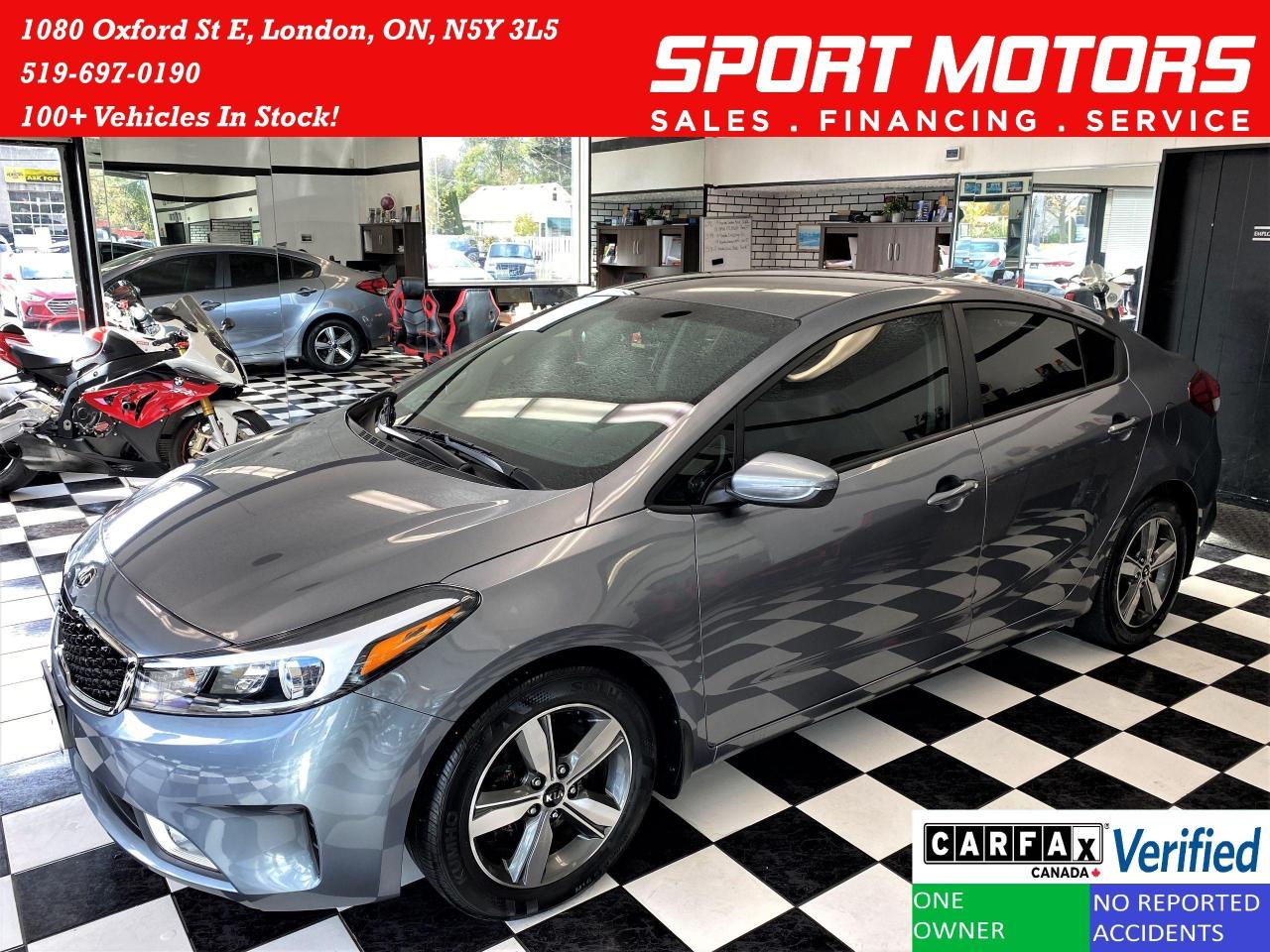 2018 Kia Forte LX+ApplePlay+Heated Seats+Camera+CLEAN CARFAX
