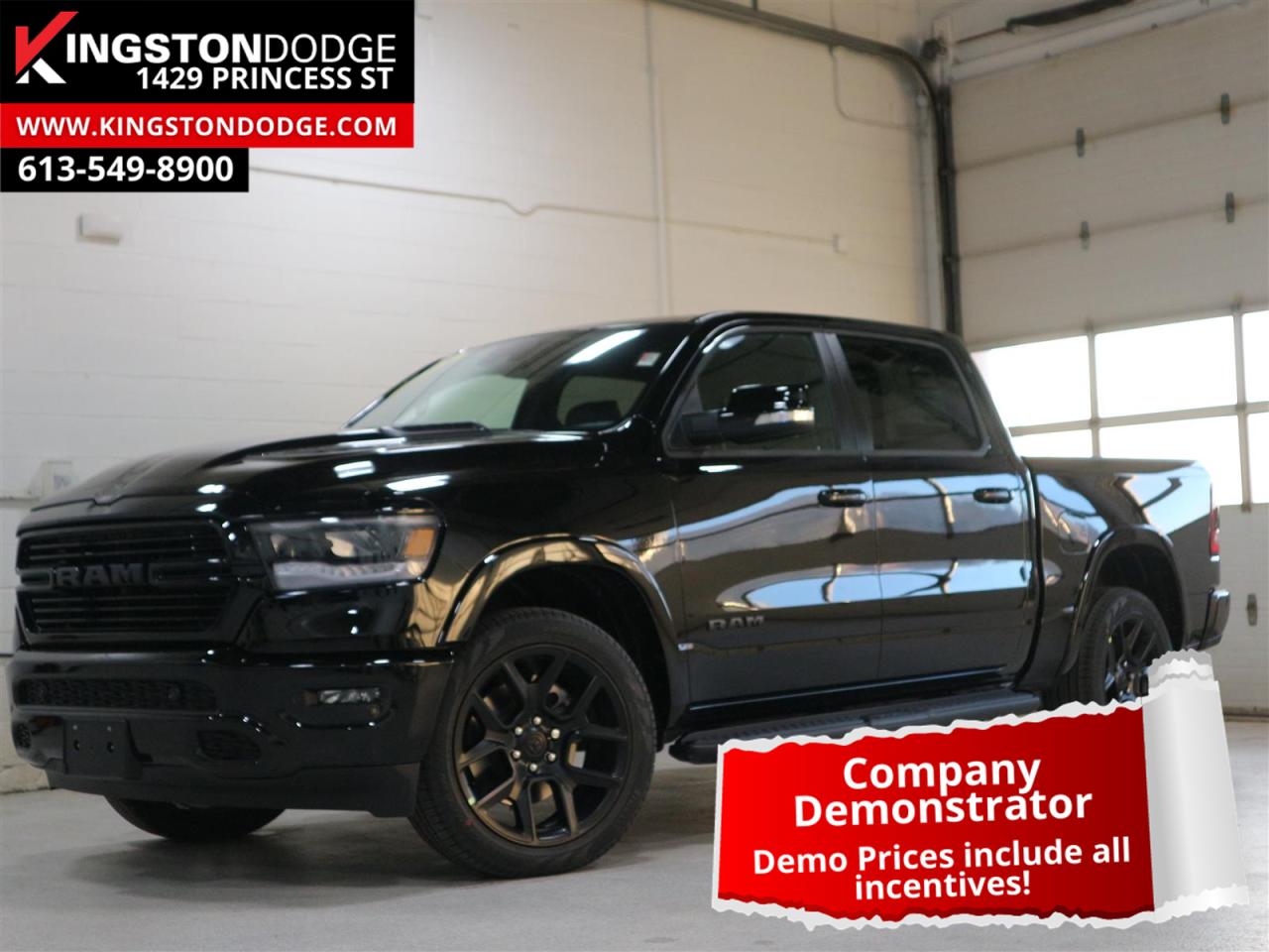 Used 22 Ram 1500 Laramie Night Edition Nav 12 Touchscreen For Sale In Kingston Ontario Carpages Ca