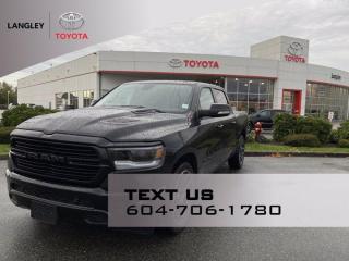 2020 Dodge Ram 1500 Sport, One Owner, Fresh New Arrival!, Heated and Ventilated Leather Seats, Heated Steering Wheel, Back-Up Camera, Bluetooth, Power Seats, Uconnect 4C 12 multimedia center with Navigation, Android Auto/Apple CarPlay, Power Panoramic Sunroof, A/C, Dual Zone Temperature Control, Premium Alloy Wheels*Why Buy from Langley Toyota*We offer financing for Good Credit, Bad Credit, No Credit! We will find you a vehicle that works for your situation, guaranteed! Call (604) 530-3156 - Book a test drive today! Dealer #9497 * Visit Us Today * Come in for a quick visit at Langley Toyota, 20622 Langley Bypass, Langley, BC V3A 6K8*Stop By Today*Test drive this must-see, must-drive, must-own beauty today at Langley Toyota, 20622 Langley Bypass, Langley, BC V3A 6K8.