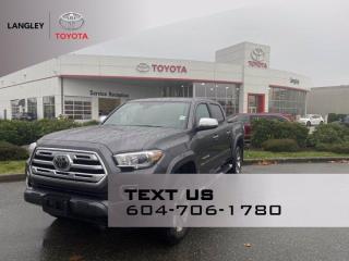 Used 2018 Toyota Tacoma Limited No Accident! for sale in Langley, BC