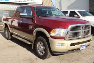 Used 2012 RAM 2500 Laramie Longhorn 4WD crew cab Nav/Cam/Sunroof/Side for sale in Mississauga, ON