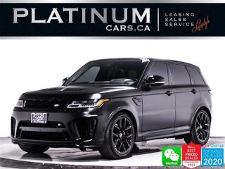 Used 2020 Land Rover Range Rover Sport SVR, 5.0L V8, 575HP, SUPERCHARGED, CARBON HOOD for sale in Toronto, ON