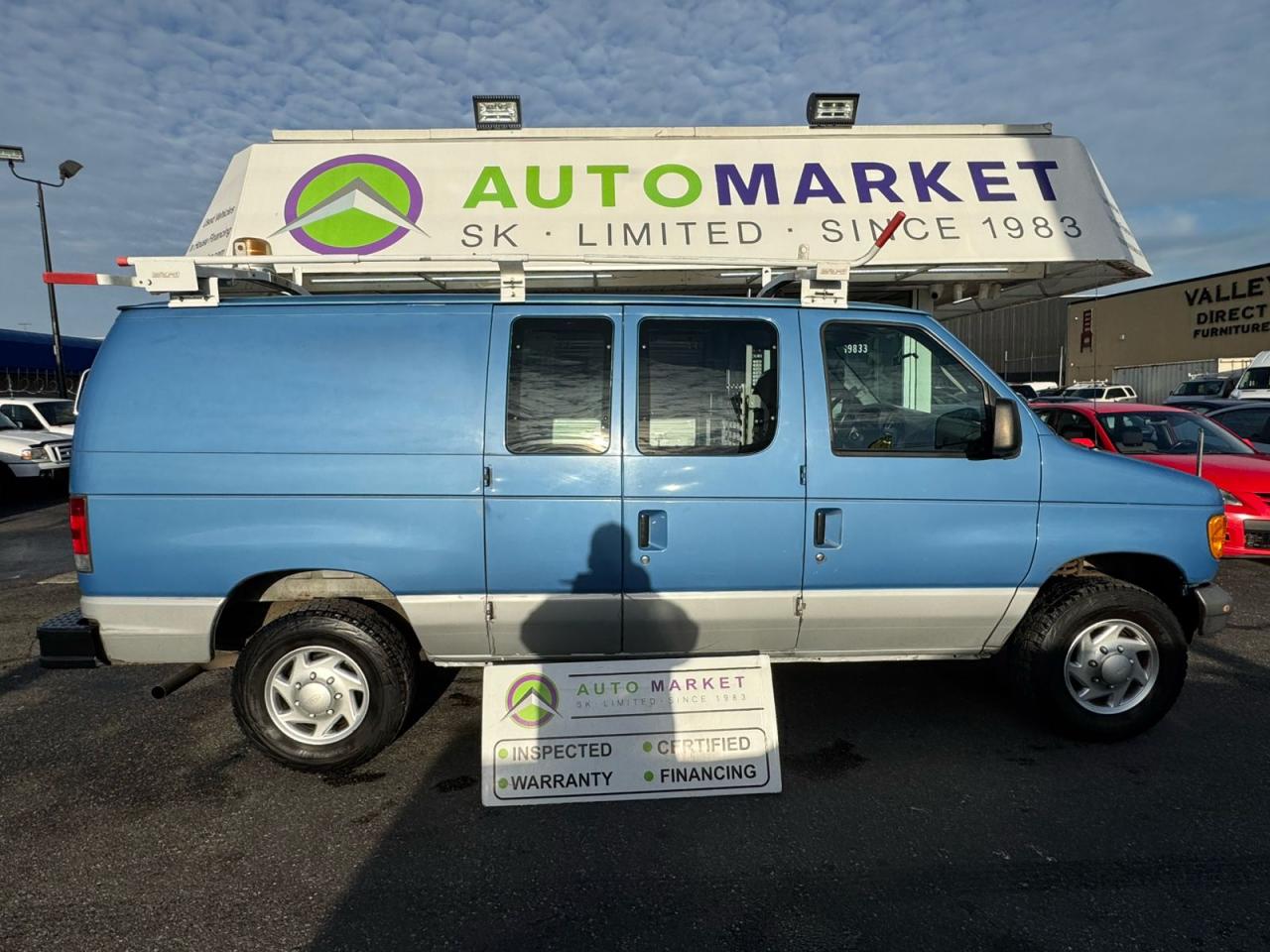 Used 2007 Ford Econoline E-250 EX-SHAW W/LADDER RACK INSPECTED W/BCAA MEMBERSHIP & WRNTY! for sale in Langley, BC