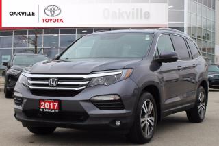 Used 2017 Honda Pilot EX-L RES EX-L 4WD 8-Passenger with Leather Seats and Rear Entertainment System for sale in Oakville, ON