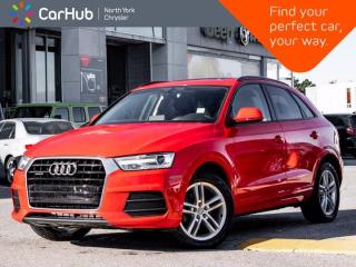 Used 2017 Audi Q3 Komfort Quattro Heated Seats Panoramic Roof Bluetooth SXM for sale in Thornhill, ON