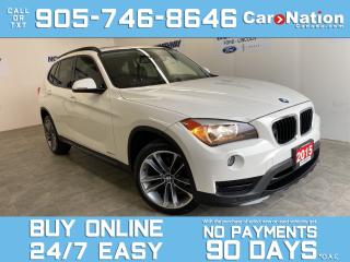 Used 2015 BMW X1 xDRIVE 28i | LEATHER | PANO ROOF | NAV | ONE OWNER for sale in Brantford, ON
