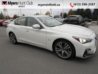 Used 2019 Infiniti Q50 3.0t Signature Edition AWD for sale in Ottawa, ON