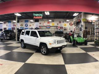 Used 2017 Jeep Patriot HIGH ALTITUDE EDITION 4WD SUNROOF LEATHER NAVI H/S for sale in North York, ON
