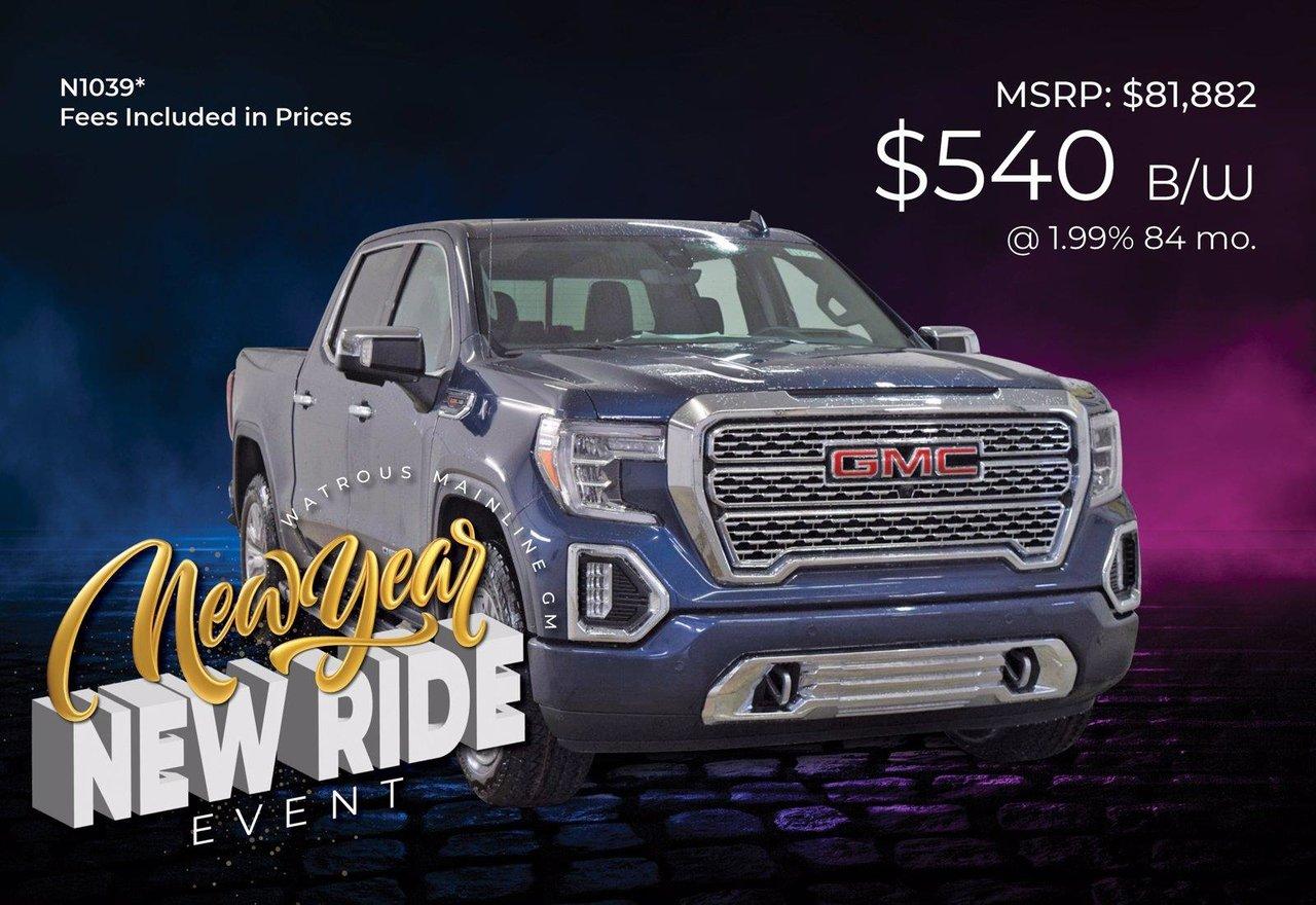 New 2022 GMC Sierra 1500 Limited Denali for sale in Watrous, SK
