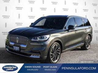 Used 2020 Lincoln Aviator Reserve - Sunroof -  Leather Seats - $424 B/W for sale in Port Elgin, ON