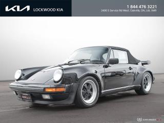 Used 1989 Porsche 911 Turbo Cabriolet | Last Yr of 930 |G50 Transmission for sale in Oakville, ON