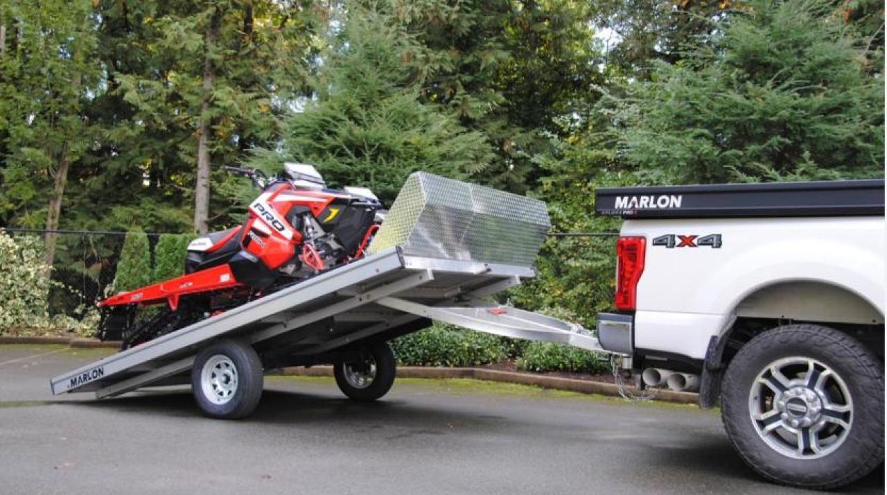 2021 Marlon 400-0006 TRAILER DOUBLE TILT