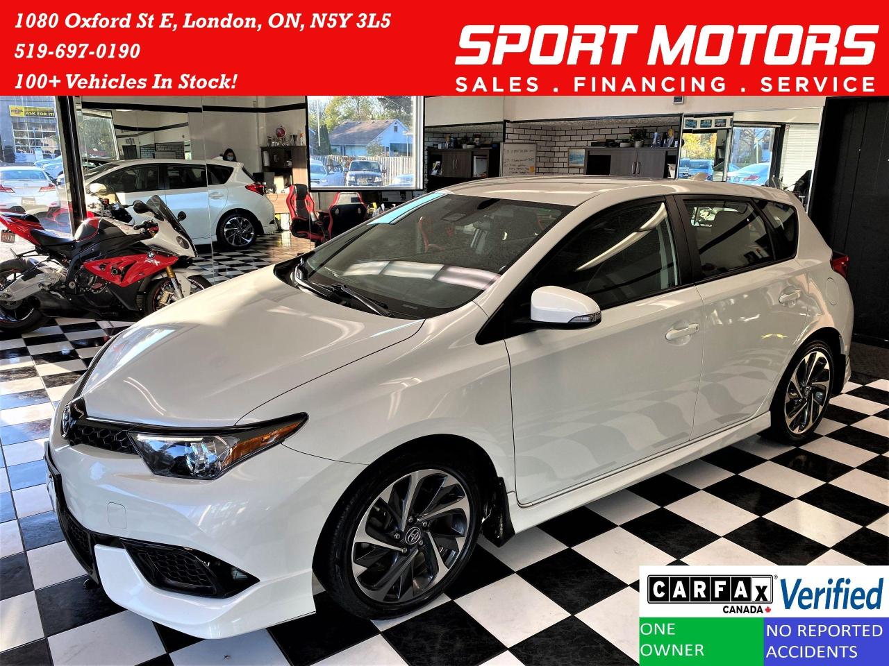 2018 Toyota Corolla iM IM+Camera+Heated Seats+Lane Keep+CLEAN CARFAX