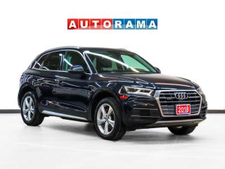 Used 2018 Audi Q5 Navigation Leather Sunroof Heated Seats Backup Cam for sale in Toronto, ON