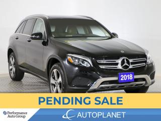 Used 2018 Mercedes-Benz GLC 300 4MATIC, Premium Pkg, Navi, New Tires and Brakes! for sale in Brampton, ON
