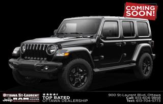 New 2021 Jeep Wrangler Unlimited Sahara for sale in Ottawa, ON