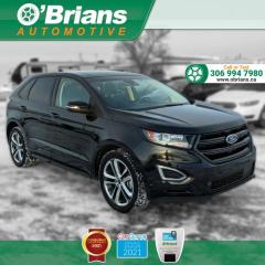 Used 2015 Ford Edge Sport - Accident Free! w/AWD, Command Start, Backup Cam, Leather for sale in Saskatoon, SK