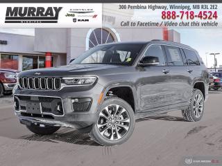 New 2021 Jeep Grand Cherokee L Overland 4x4 for sale in Winnipeg, MB