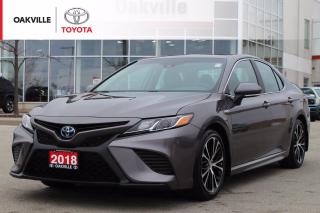 Used 2018 Toyota Camry HYBRID SE Toyota Certified with Low Kilometers for sale in Oakville, ON