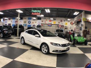 Used 2015 Volkswagen Passat CC SPORTLINE AUTO PANO/ROOF LEATHER H/SEATS BLUETOOTH for sale in North York, ON