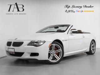 Used 2008 BMW M6 I CONVERTIBLE I 19 IN WHEEL I HUD I NAVIGATION for sale in Vaughan, ON