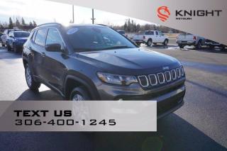 New 2022 Jeep Compass North | Keyless Entry | Rain Sensing Wipers | Navigation | Dual Climate Control for sale in Weyburn, SK