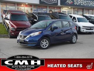 Used 2019 Nissan Versa Note SV CVT  CAM BLUETOOTH HTD-SEATS 15-AL for sale in St. Catharines, ON