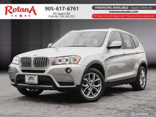 Used 2014 BMW X3 xDrive28i w/Navi/Pano Roof/Leather/Bluetooth for sale in Oakville, ON