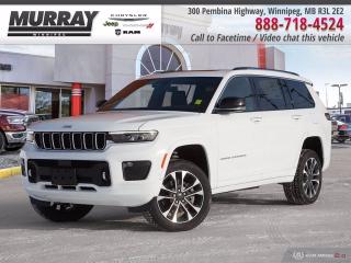 New 2021 Jeep Grand Cherokee L Overland 4x4 for sale in Winnipeg, MB