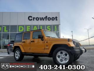 Used 2014 Jeep Wrangler Unlimited SAHARA AUTOMATIC 4X4 for sale in Calgary, AB