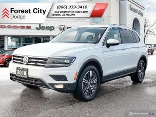 Used 2018 Volkswagen Tiguan Highline for sale in London, ON