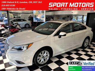 Used 2016 Subaru Legacy 2.5i w/Touring AWD+Roof+BlindSpot+CLEAN CARFAX for sale in London, ON