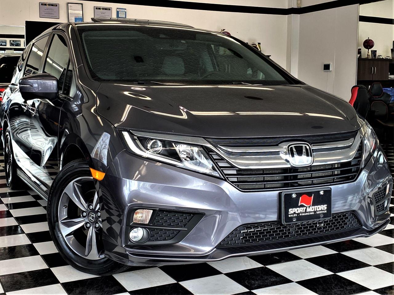 2018 Honda Odyssey EX+Power Sliding Doors+AdaptiveCruise+CLEAN CARFAX Photo87