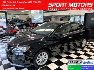 Used 2016 Nissan Sentra SV+Camera+Heated Seats+Cruise+CLEAN CARFAX for sale in London, ON