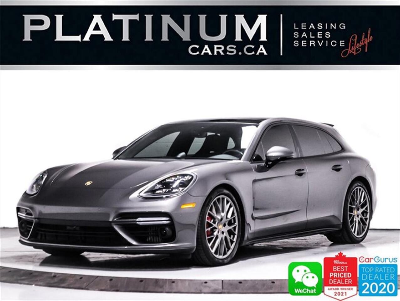 Used 2018 Porsche Panamera Turbo Sport Turismo, 550HP, PREMIUM PKG PLUS, NAV for sale in Toronto, ON