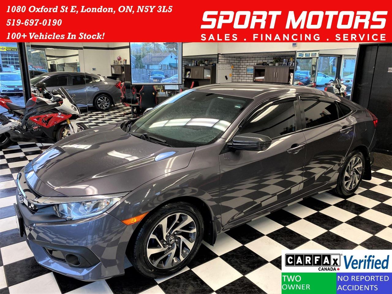 2018 Honda Civic SE+Adaptive Cruise+LaneKeep+New Tires+CLEAN CARFAX