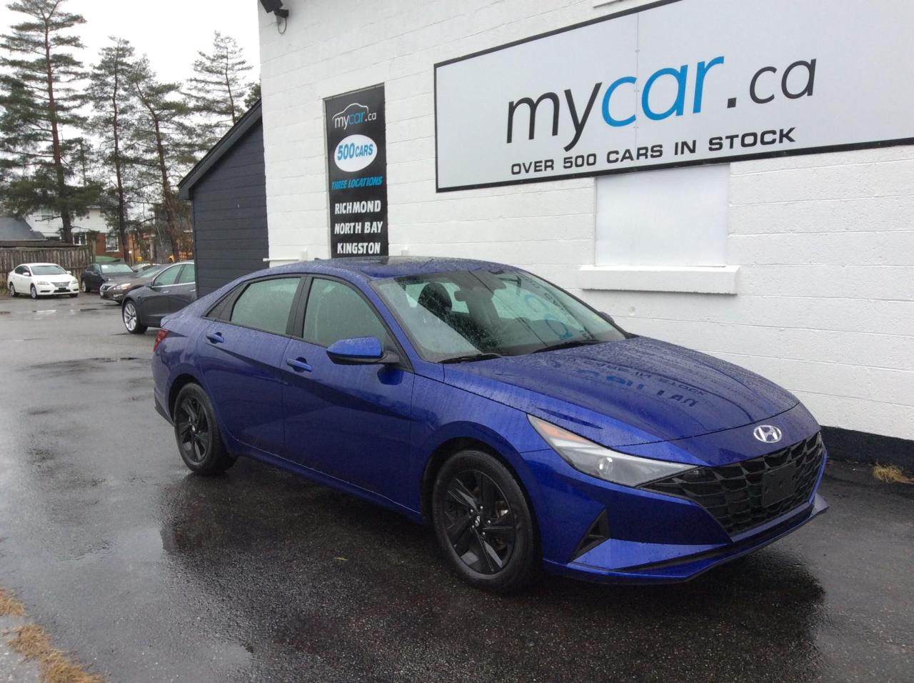 Used 2021 Hyundai Elantra Preferred w/Sun & Tech Pkg SUNROOF, BLUELINK, HEATED SEATS/WHEEL, WOW!! for sale in Richmond, ON