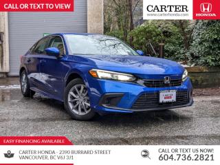 New 2022 Honda Civic EX for sale in Vancouver, BC