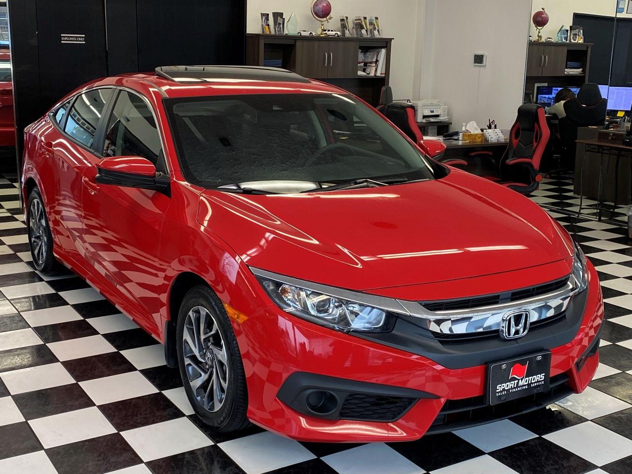 2018 Honda Civic EX+LaneKeep+Camera+ApplePlay+CLEAN CARFAX Photo35