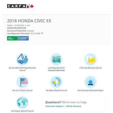 2018 Honda Civic EX+LaneKeep+Camera+ApplePlay+CLEAN CARFAX Photo12