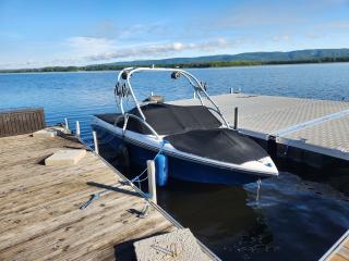 <p>HIS BOAT IS IN AMAZING CONDITION! ONLY 400 HOURS! VDRIVE FOR WATER SPORTS! NAUTIQUE QUALITY SPEAKS FOR ITSELF - INTERIOR IS STILL IN EXCELLENT CONDITION - MOTOR RUNS PERFECT - BALLAST SYSTEM WORKS PERFECT. THIS BOAT CREATES AN UNBEILEVABLY NICE TALL SURF WAVE WITH LOTS OF PUSH. HARD TO BELIEVE THE WAVE IS THIS GOOD ON A 2004! ALSO HAS A SLALOM SETTING FOR THOSE OF YOU WHO LOVE TO SKI TOO.</p>

<p></p>

<p></p>

<p></p>

<p></p>
<p><em>**Advertised price is for finance purchase only, Cash purchase price is $2000 more.</em></p>