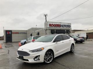 Used 2019 Ford Fusion Hybrid TITANIUM - NAVI - SUNROOF - LEATHER - REVERSE CAM for sale in Oakville, ON
