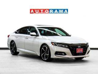 Used 2018 Honda Accord Sport Sunroof Leather Heated Seats Backup Cam for sale in Toronto, ON