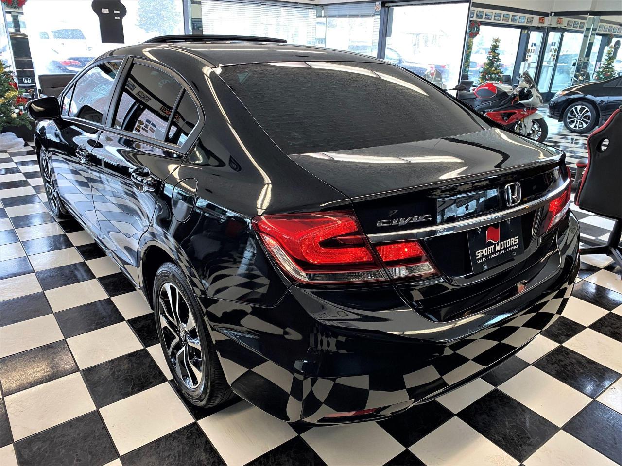 2015 Honda Civic EX+Camera+Sunroof+Bluetooth+Alloys+CLEAN CARFAX Photo69