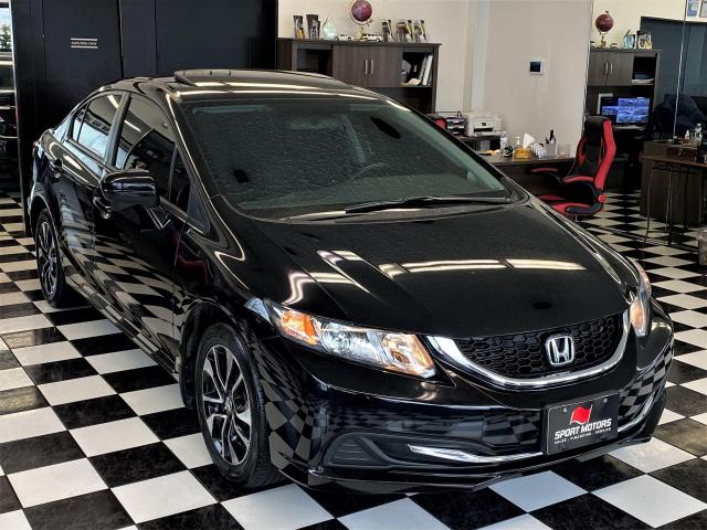 2015 Honda Civic EX+Camera+Sunroof+Bluetooth+Alloys+CLEAN CARFAX Photo5