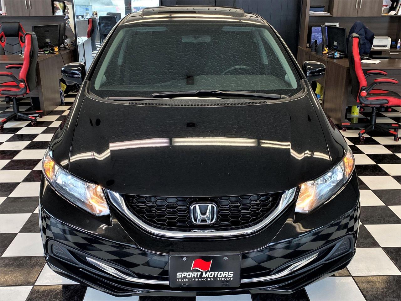 2015 Honda Civic EX+Camera+Sunroof+Bluetooth+Alloys+CLEAN CARFAX Photo6