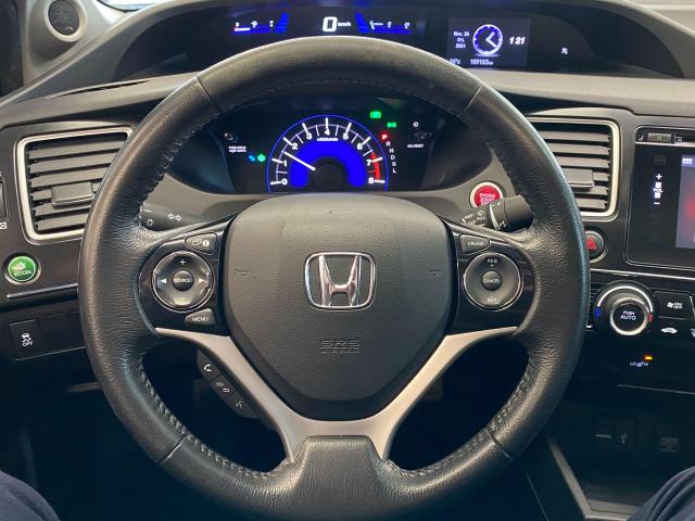 2015 Honda Civic EX+Camera+Sunroof+Bluetooth+Alloys+CLEAN CARFAX Photo9