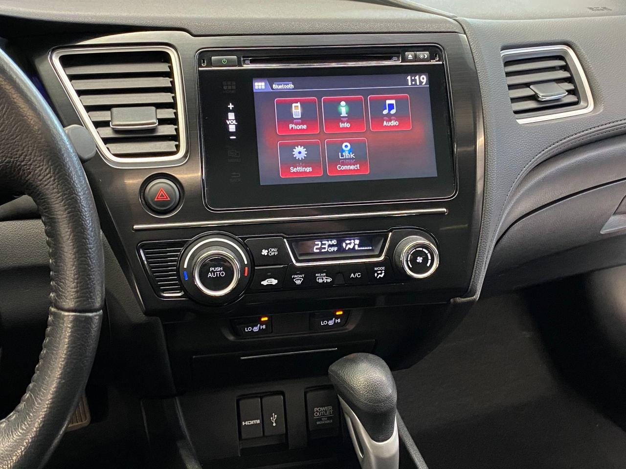 2015 Honda Civic EX+Camera+Sunroof+Bluetooth+Alloys+CLEAN CARFAX Photo77