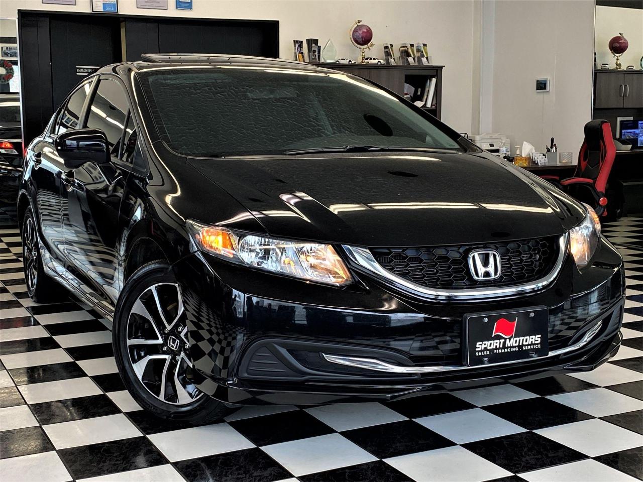 2015 Honda Civic EX+Camera+Sunroof+Bluetooth+Alloys+CLEAN CARFAX Photo15